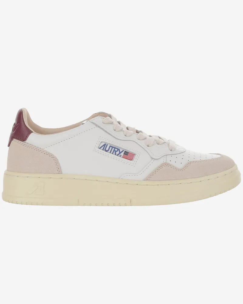 AUTRY Low Medalist Leder -Sneaker Red