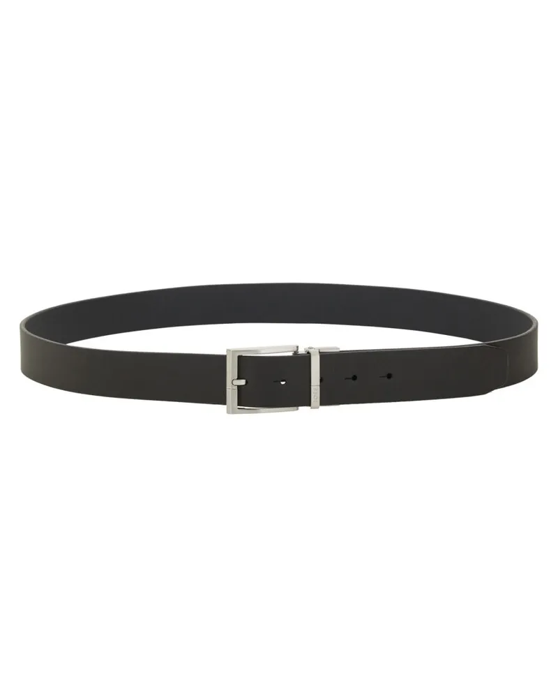 HUGO BOSS Reversible Ledergürtel Black