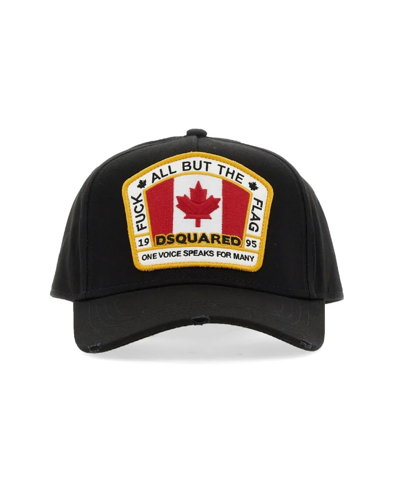 Dsquared2 Baseballhut mit Logo Black