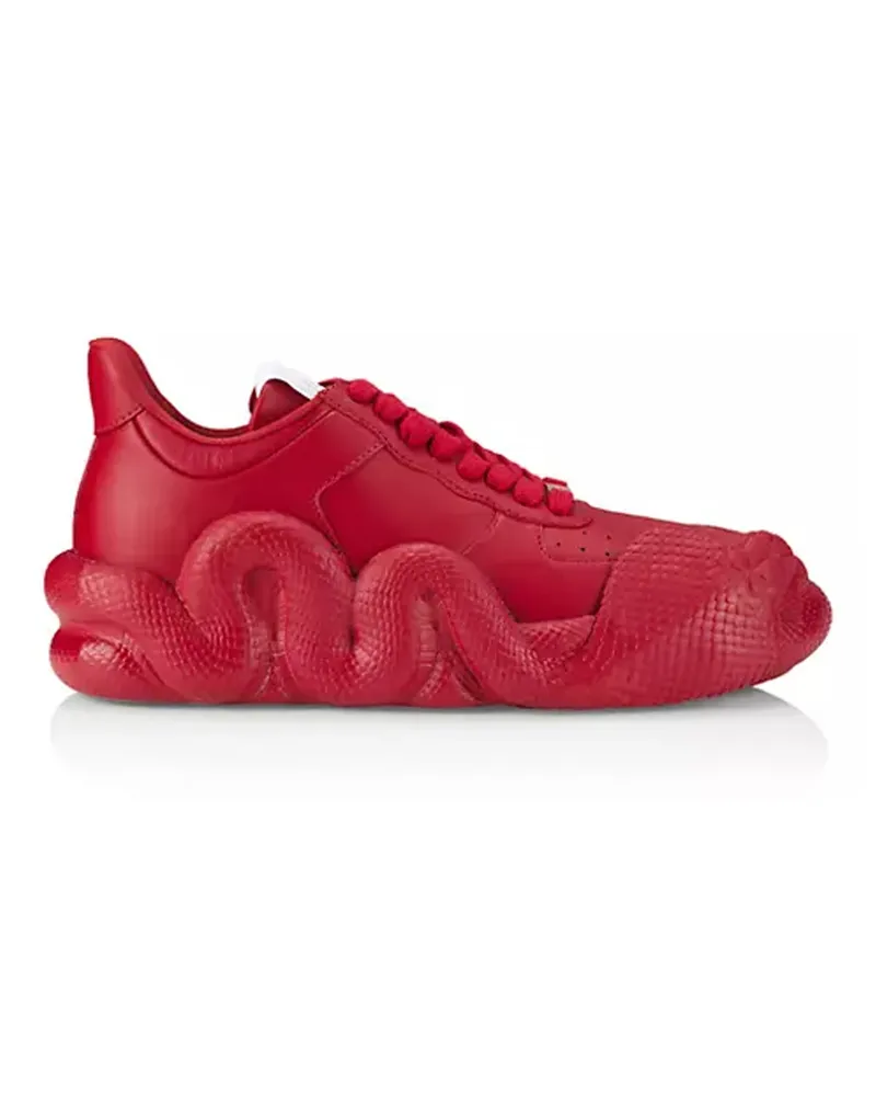 Giuseppe Zanotti Cobra Sneakers Rot