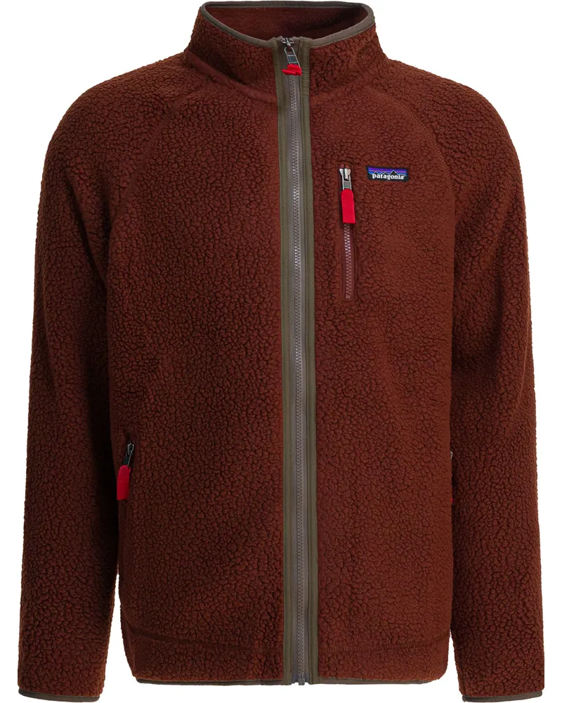 Patagonia Retro Pile Fleece“ Jacke Bordeaux