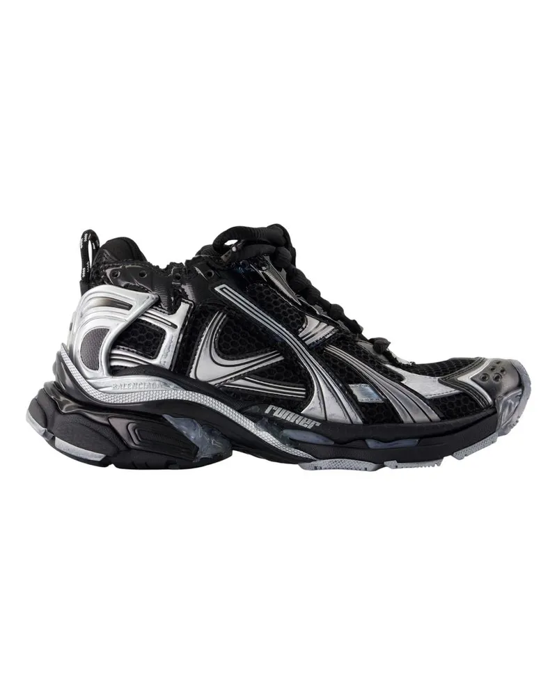 Balenciaga Runner Sneakers  Synthetic Black Black