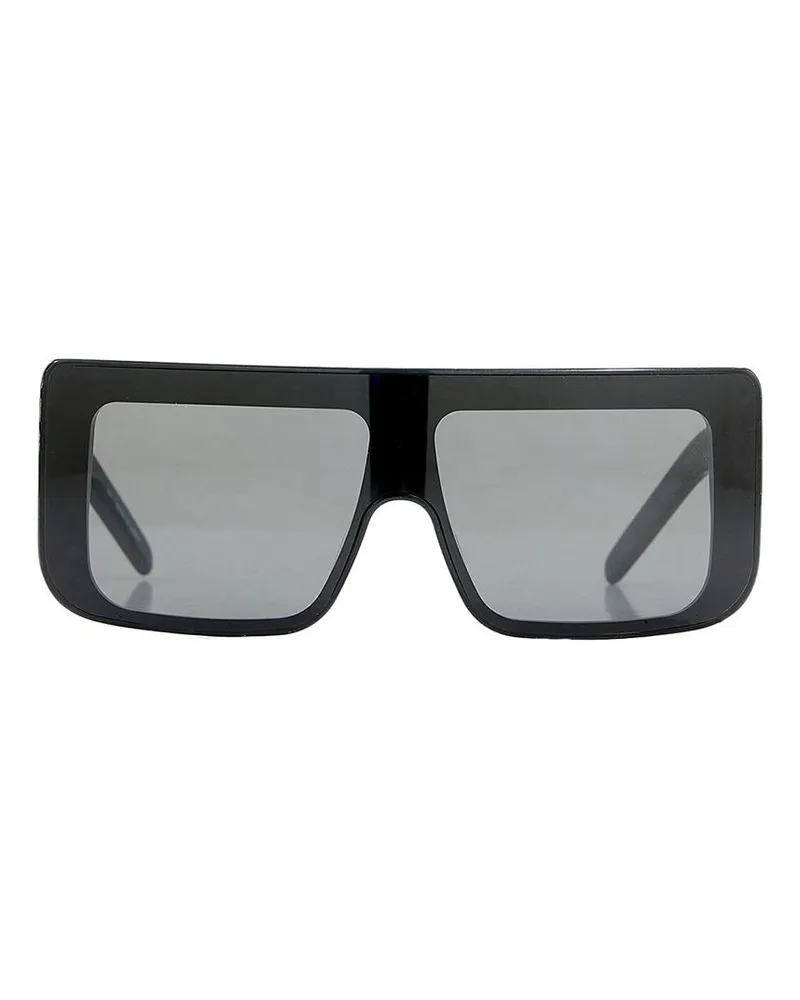 Rick Owens Sonnenbrille schwarz Black