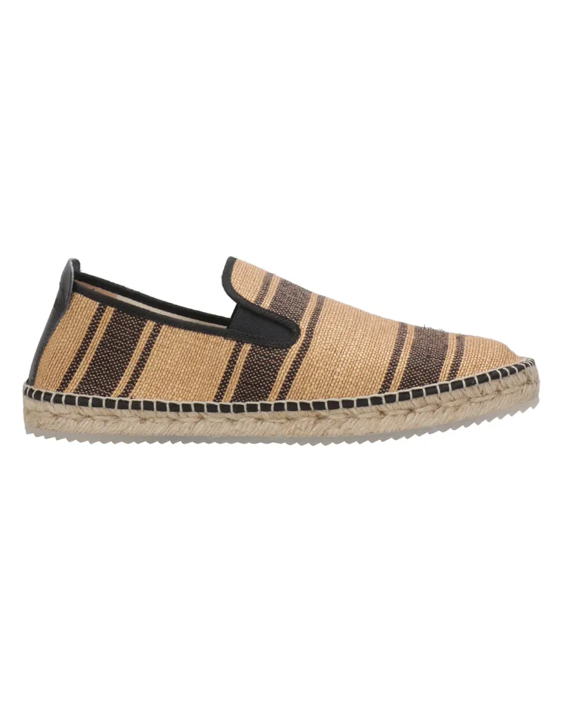 Espadrilles flache Schuhe schwarz Black