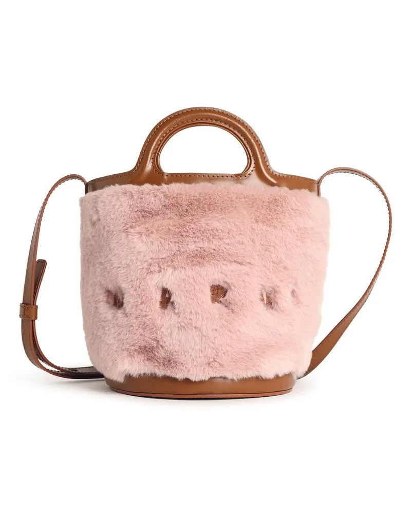 Marni Tropicalia' Zwei -Ton -Lear -Mischtasche Pink