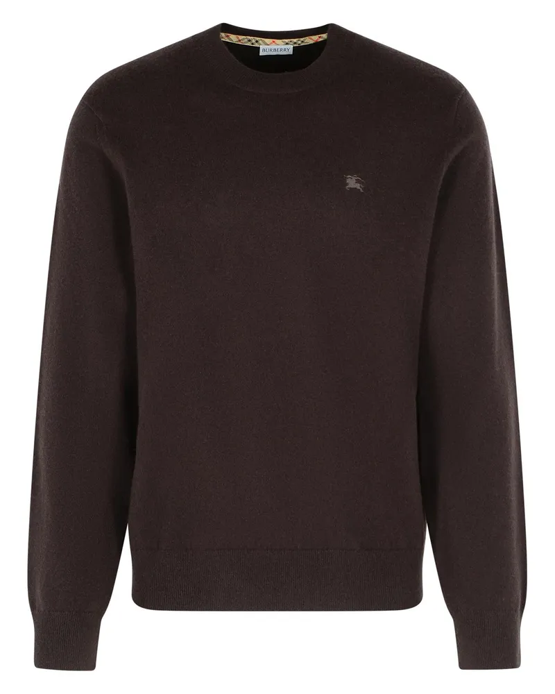 Burberry Brown Cashmere Pullover Brown