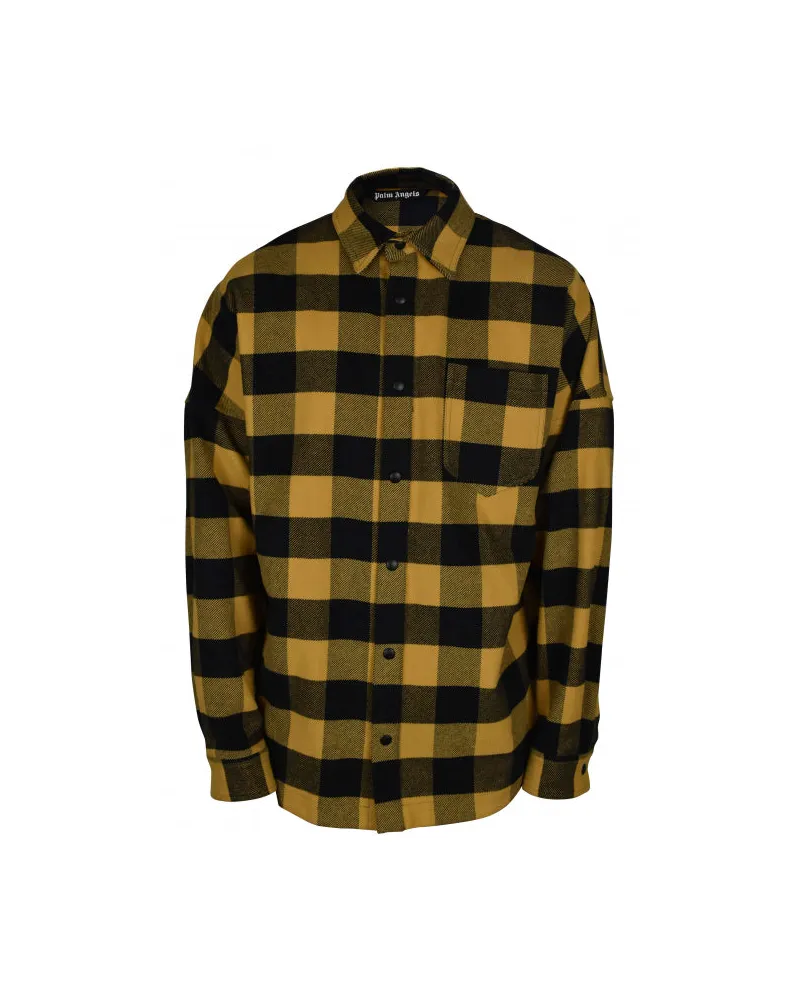 Palm Angels Hemd Yellow
