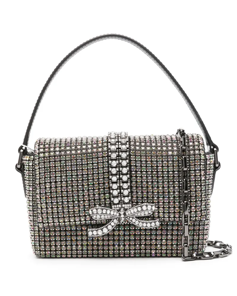 Self-Portrait Self -Porträt Multi -Strass -Chainmail Micro -Tasche 