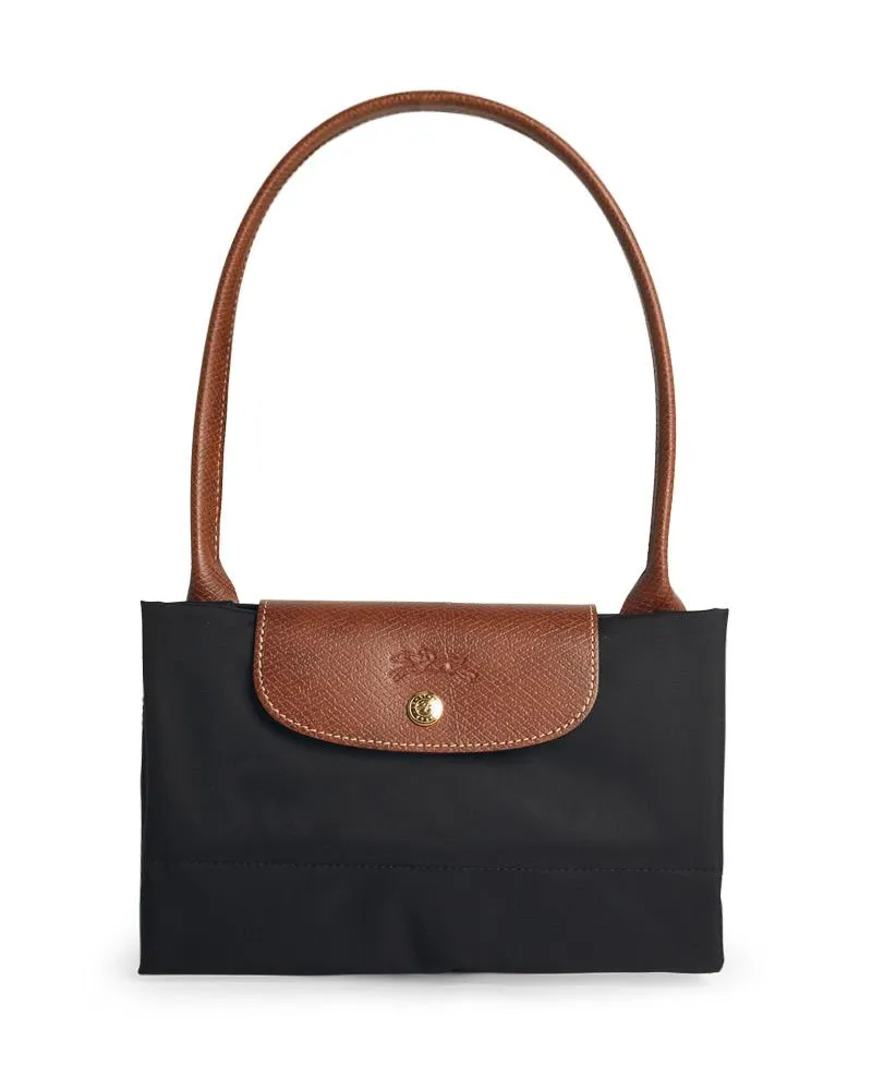 Longchamp L Le Pliage Original 'Black Recycling Tela -Umhängetasche Black