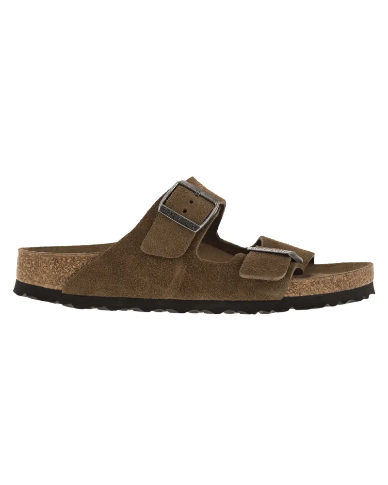 Birkenstock Arizona Flat Sandale Brown