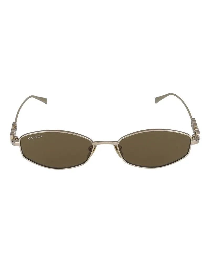 Gucci Sonnenbrille  GG1802 S 005 Gold Gold Brown /18 /145 005