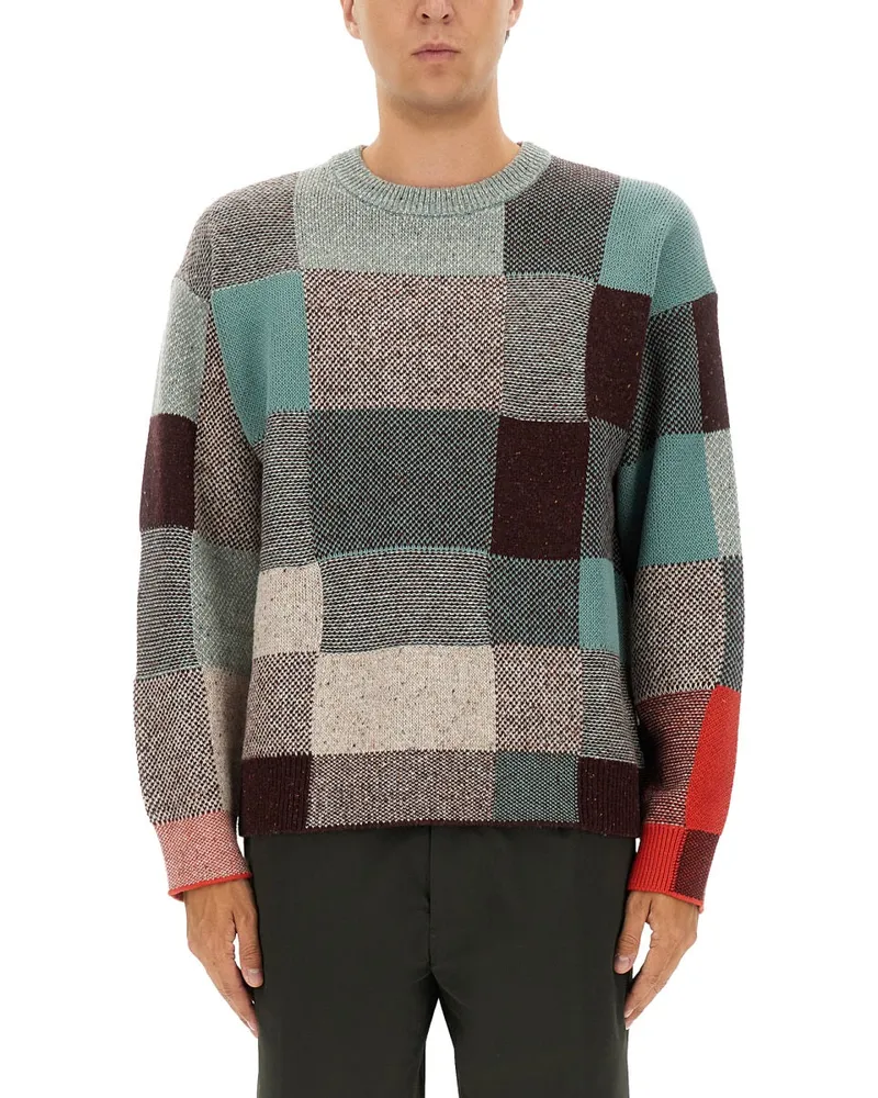 Paul Smith PS von Paul Smith Patchwork Stricken Multicolour