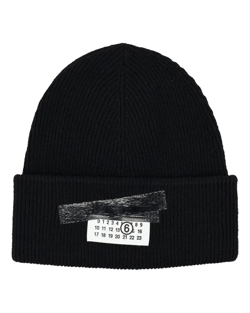 Maison Margiela Hüte schwarz Black
