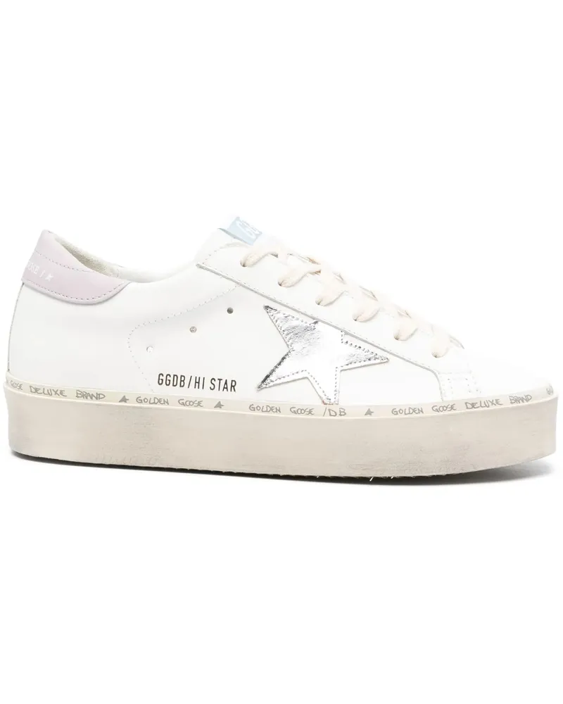 Golden Goose Goldene Gänse -Turnschuhe weiß White