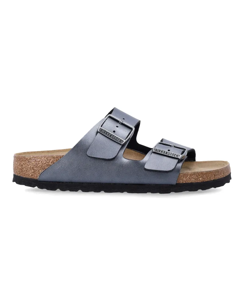Birkenstock Flache Schuhe Schwarz Black