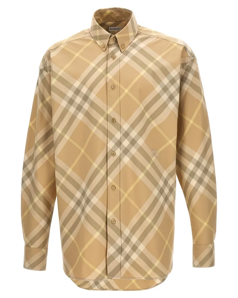 Burberry Check -Shirt Beige