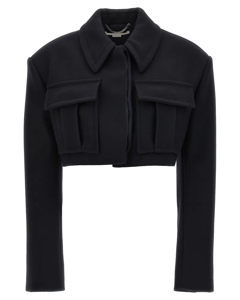 Stella McCartney Balaton Bacci' Jacke Schwarz