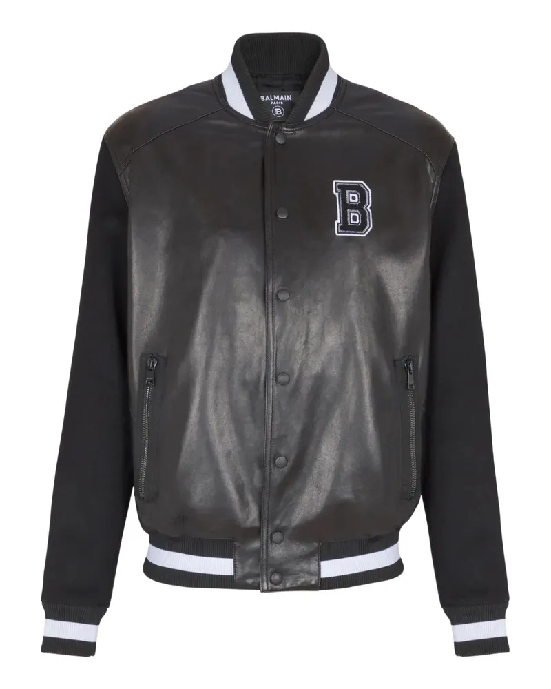 Balmain Varsity Leder Bomberjacke Eap