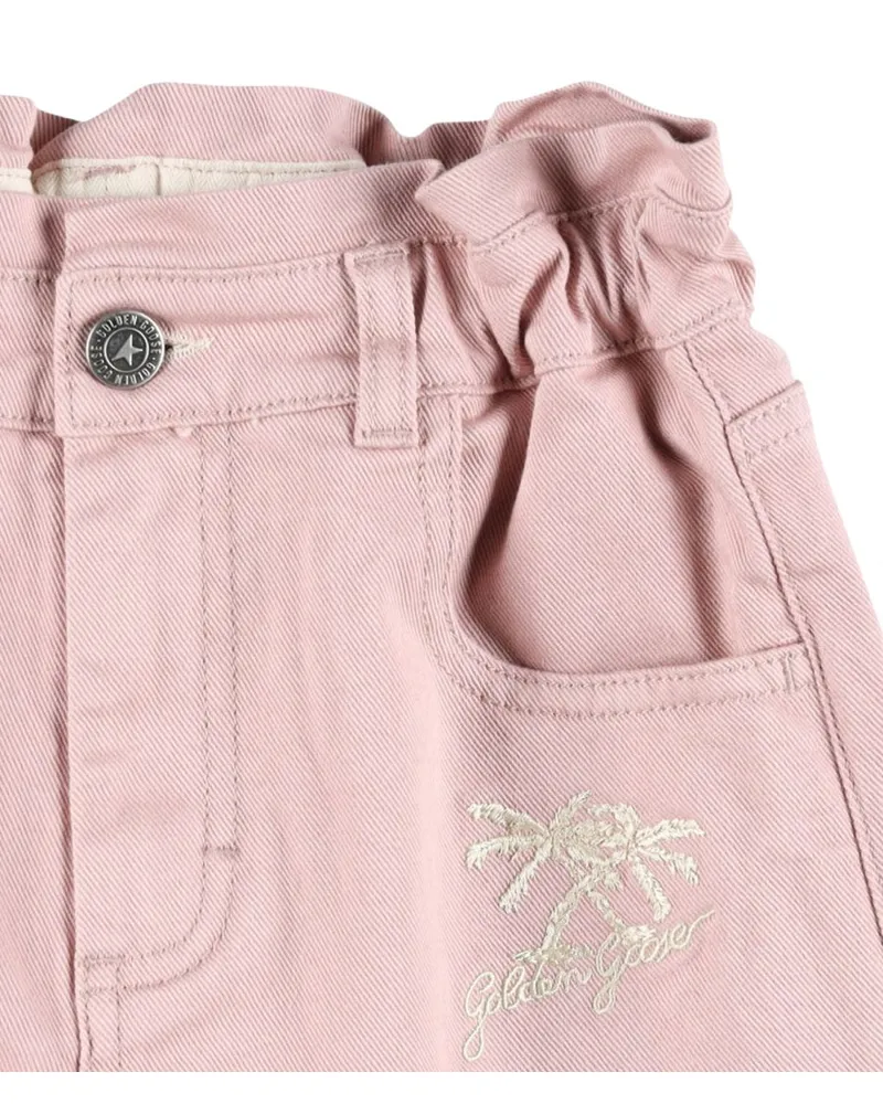 Golden Goose Gabardine Bermuda Shorts Pink