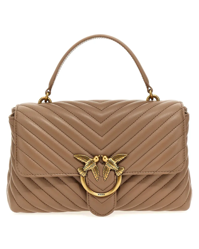 Pinko Love Ladu Puff' Handtasche Beige