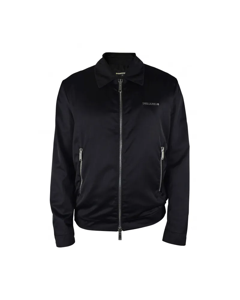 Dsquared2 Black Jacket Black