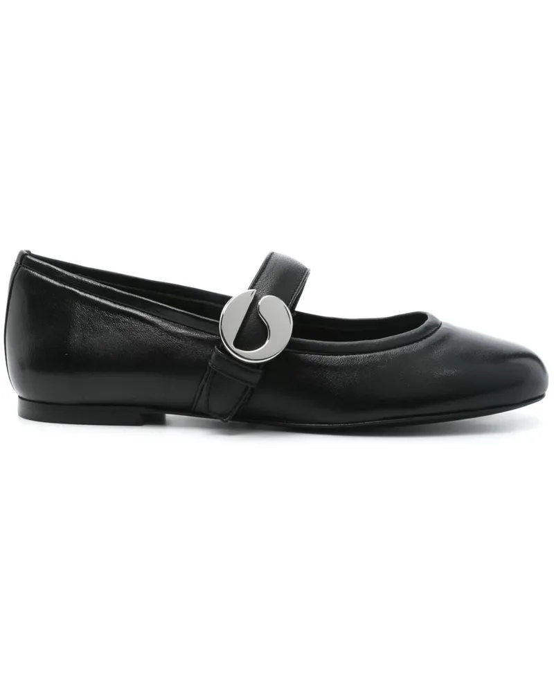 COPERNI Leder Ballett Wohnungen Black