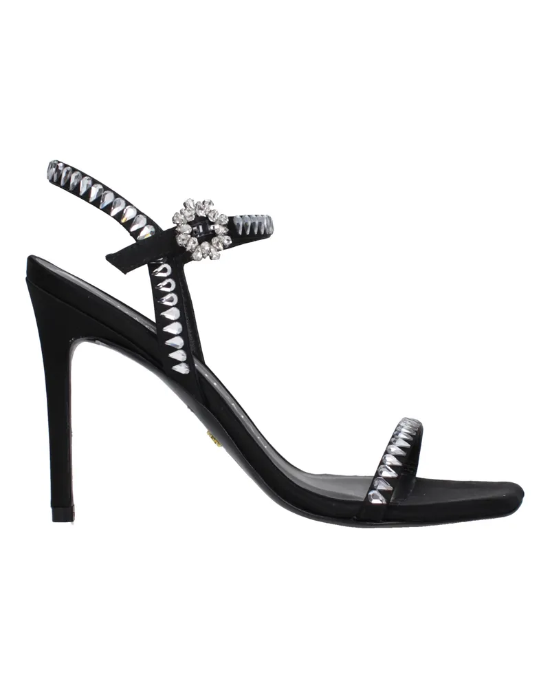 Stuart Weitzman Sandalen Frauen Satin schwarz -