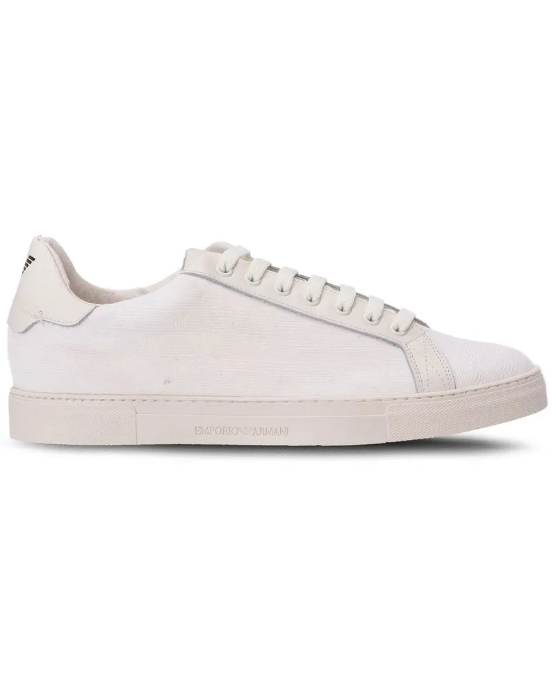 Emporio Armani Logo -Turnschuhe White