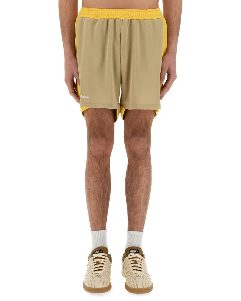 Wales Bonner Jersey Shorts Yellow