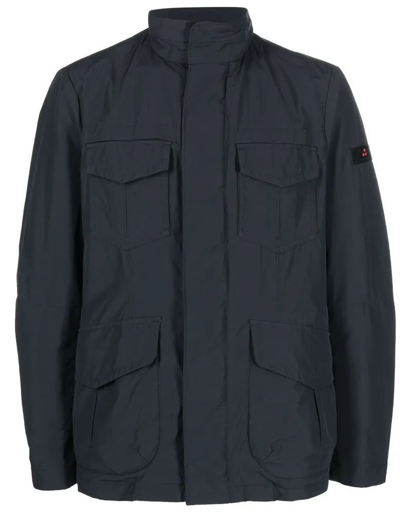 Peuterey Peutery Metal Blouson Jacke Blue