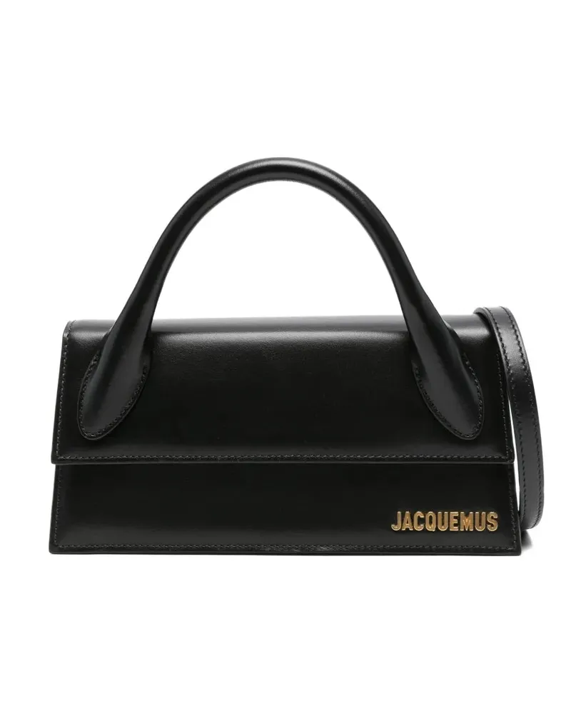 Jacquemus Le Chiquito Long Boucle Tote Tasche Black