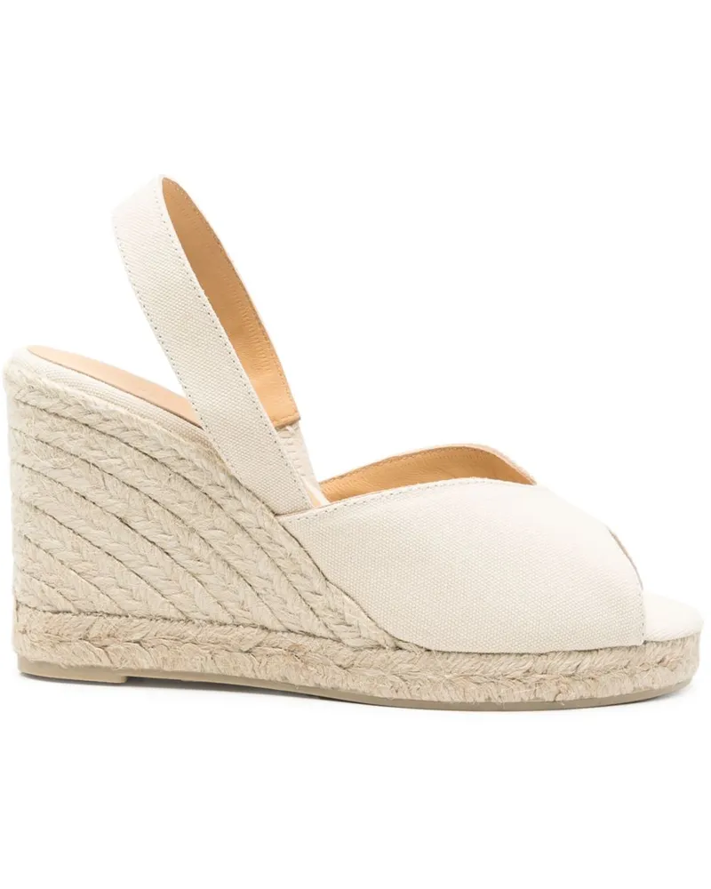 Castañer Brisa Canvas Espadrilles Ivory