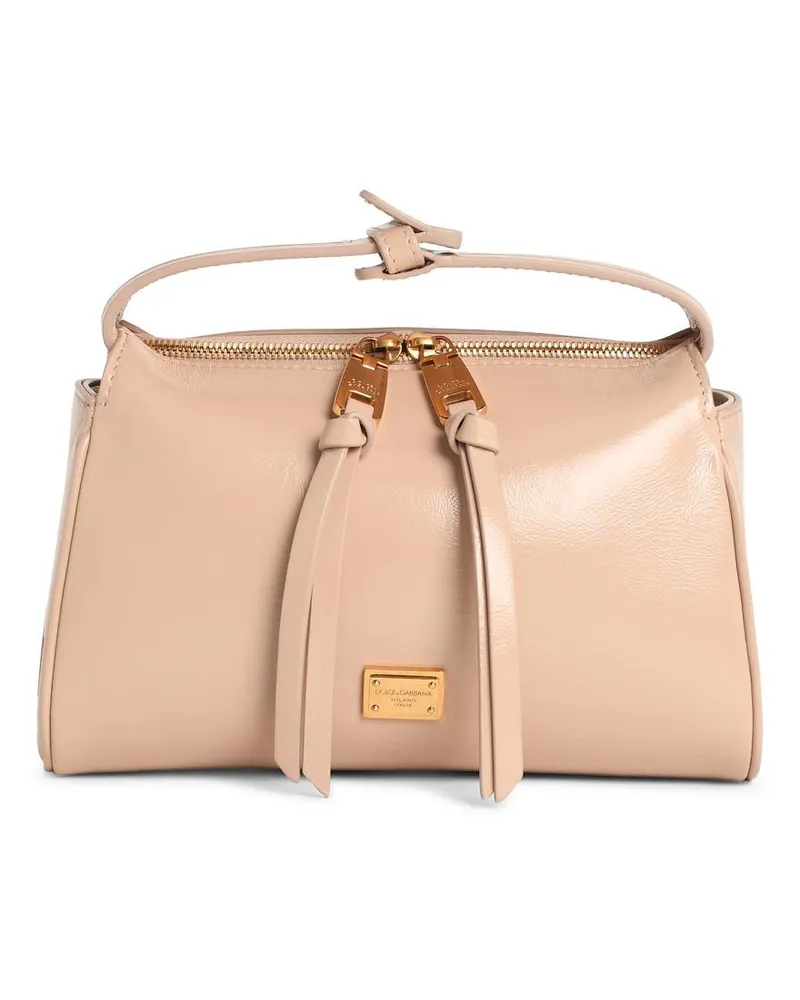 Dolce & Gabbana Vittoria' Lear Handtasche Nude Nude