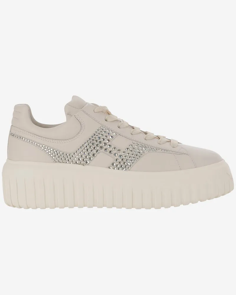 Hogan H -Streifen -Sneaker White