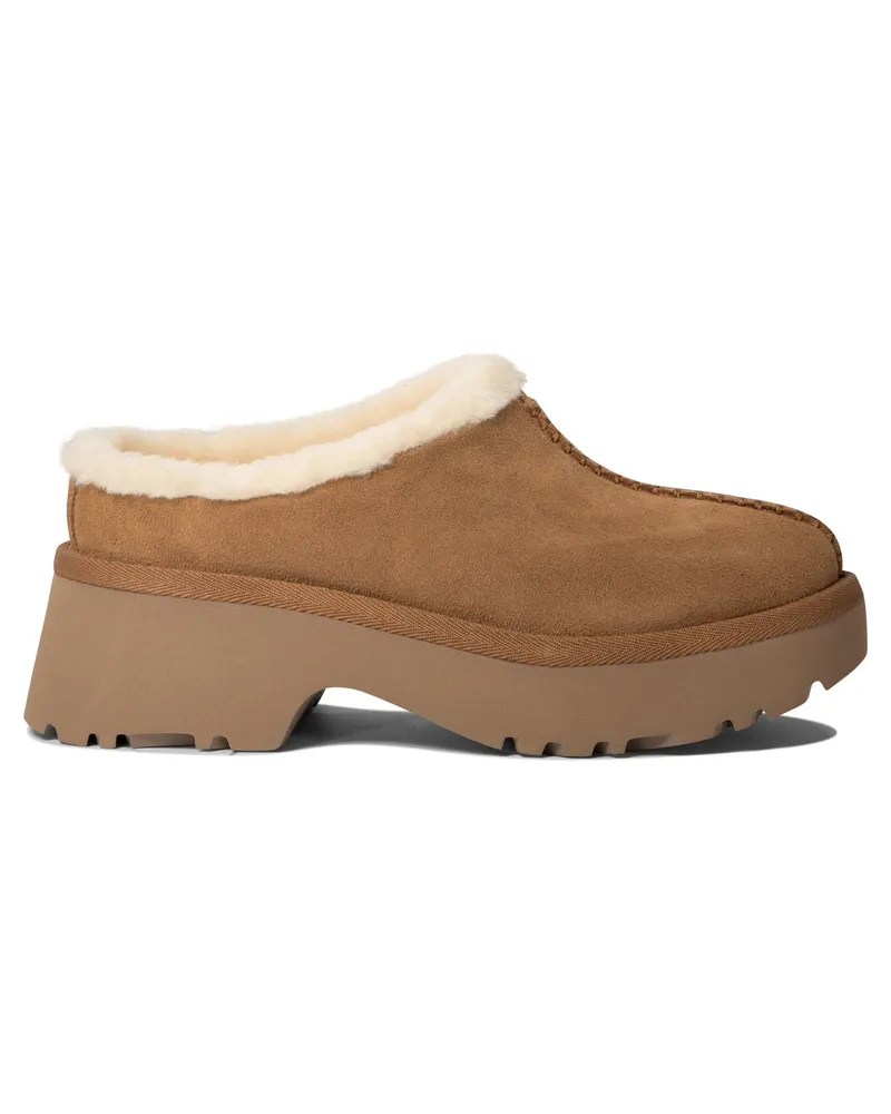 UGG New Heights Cosy" Sabot Beige
