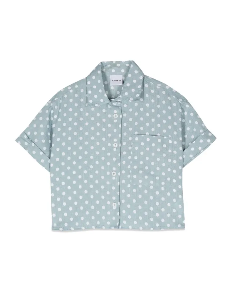 ASPESI kurzärmeliges Hemd Green
