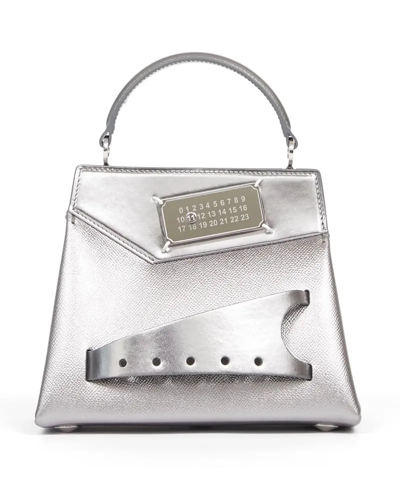 Maison Margiela schnappte Tasche Metallic