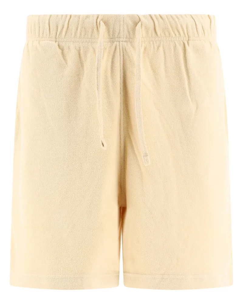 Burberry Baumwoll -Handtrocknen Shorts Beige