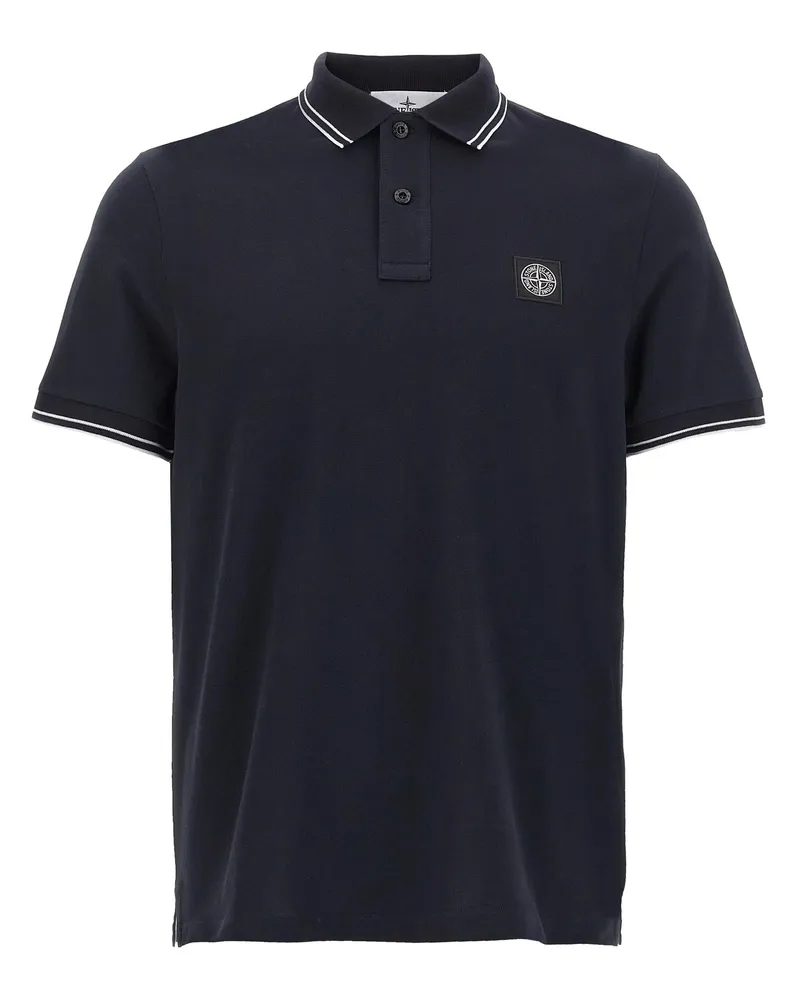 Stone Island T -Shirts und Polos Blau Blue