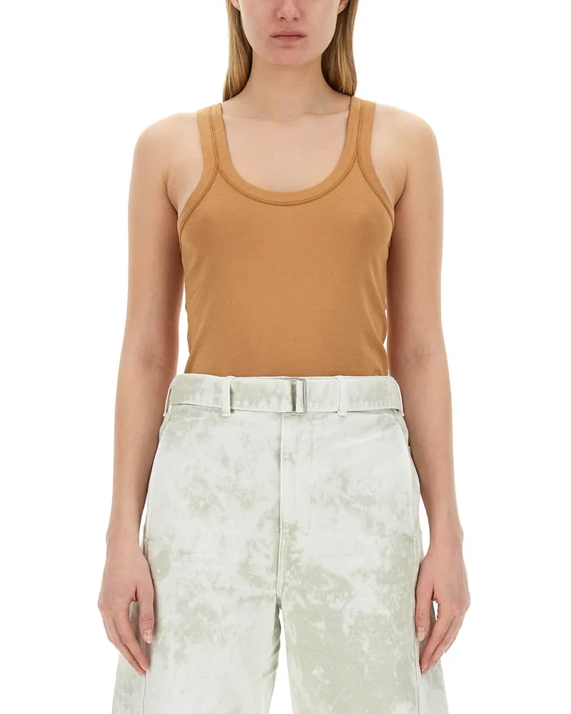 Christophe Lemaire Tanktop Beige