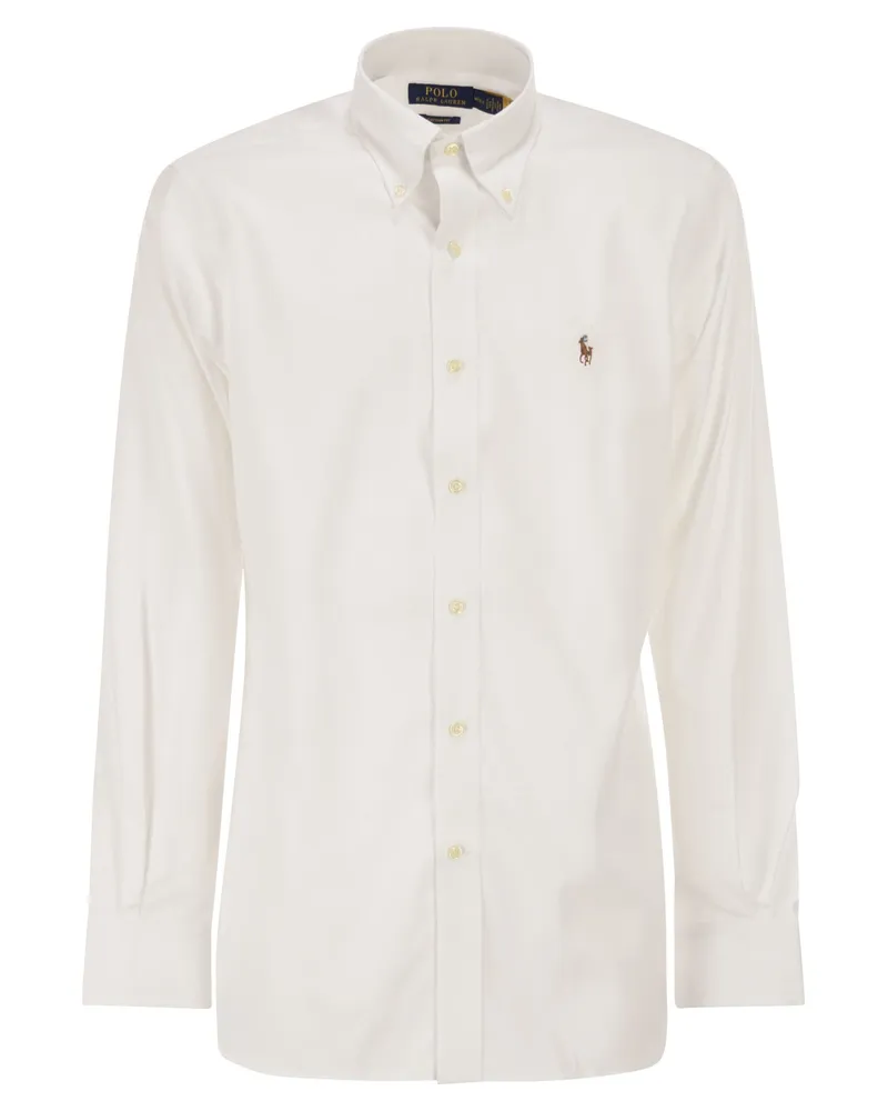 Ralph Lauren Custom Fit Oxford-Hemd White