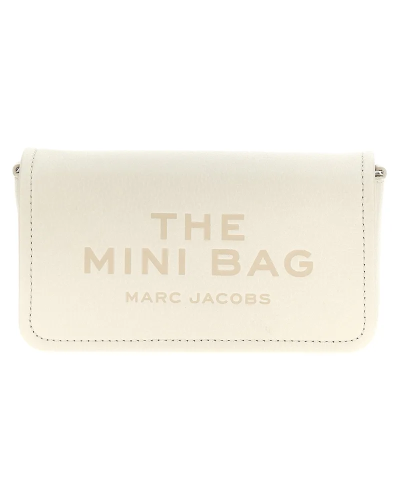 Marc Jacobs The Leder Mini Bag' Crossbody Bag Weiß
