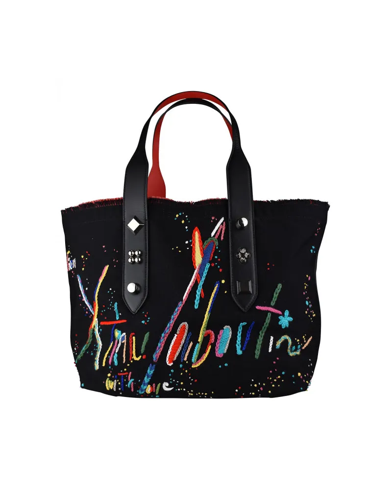 Christian Louboutin Frangibus Medium Tote Tasche Black