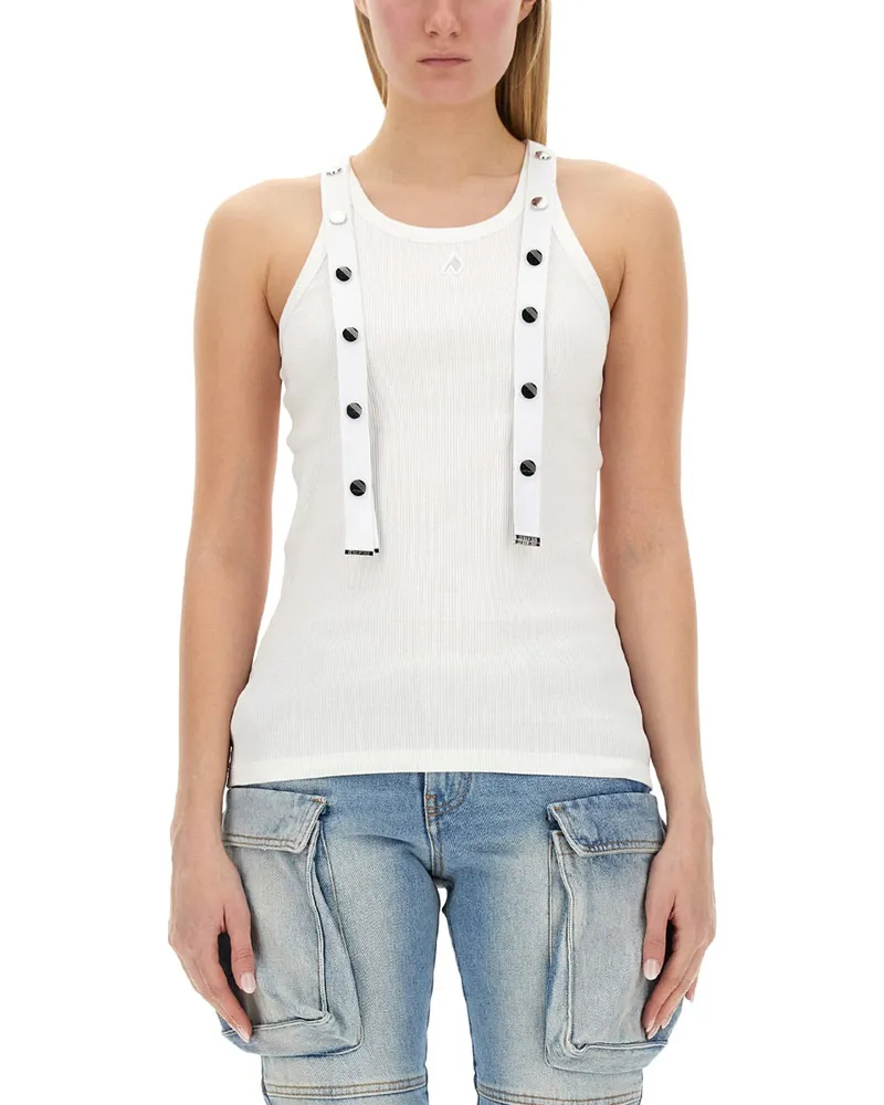 ATTICO Das Attico Jersey -Tanktop White