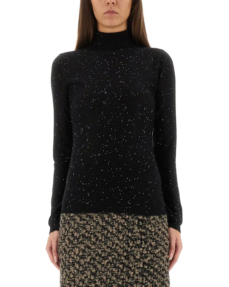 Fabiana Filippi Wool Jersey Black