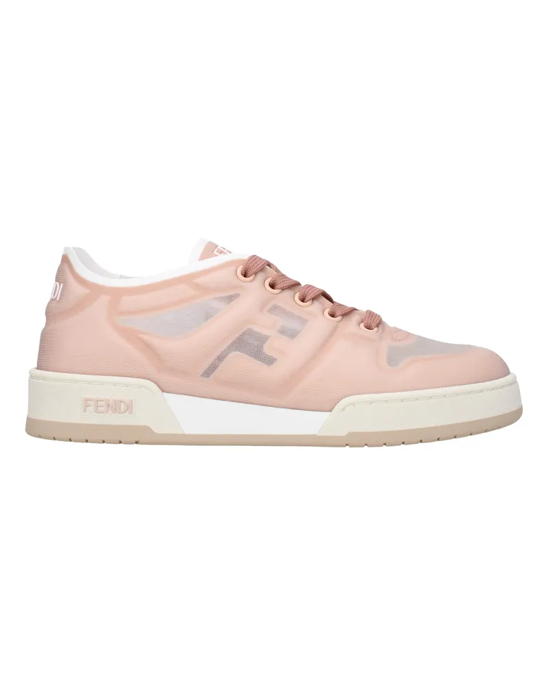 Fendi Damens Sneakers Mesh Rosa/Blume -
