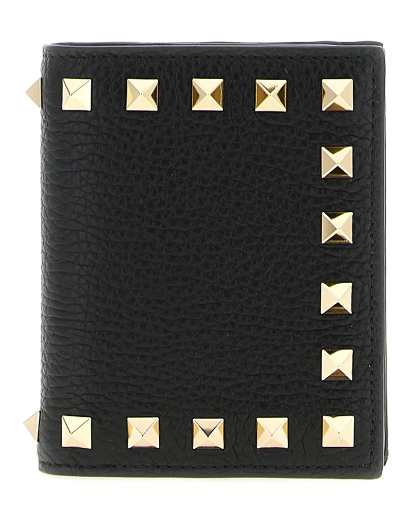 Valentino Garavani Valentino Garavani 'Rockstud' Brieftasche Black