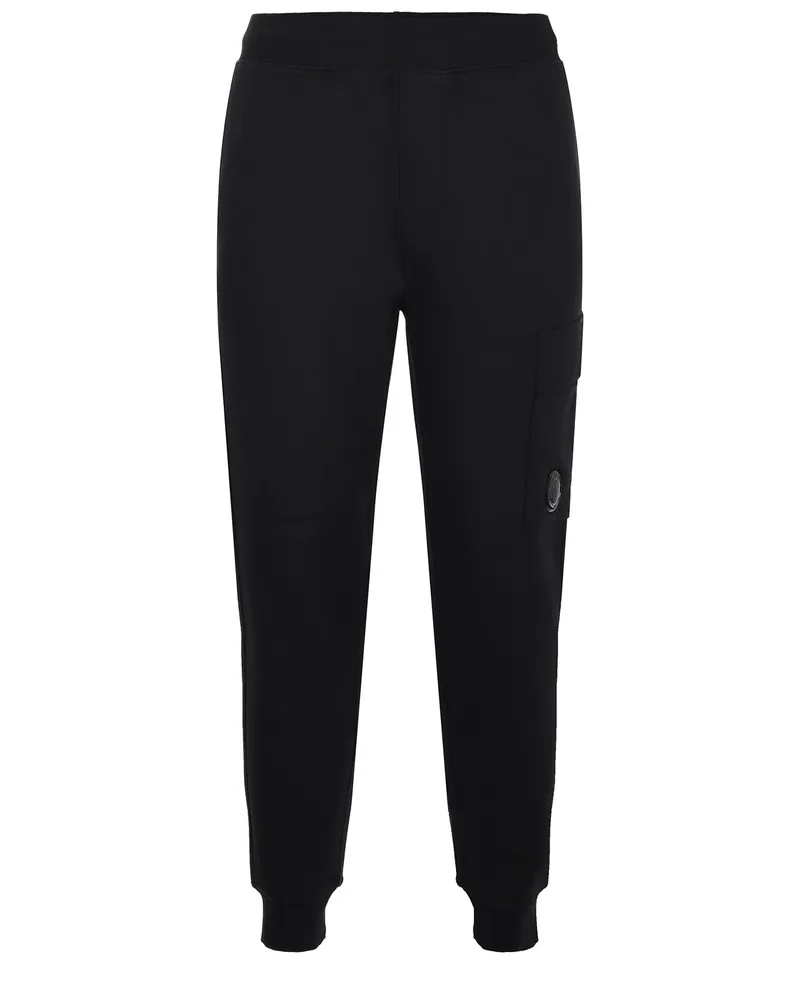 C.P. Company C.P. Firma Baumwolljogginghose Black