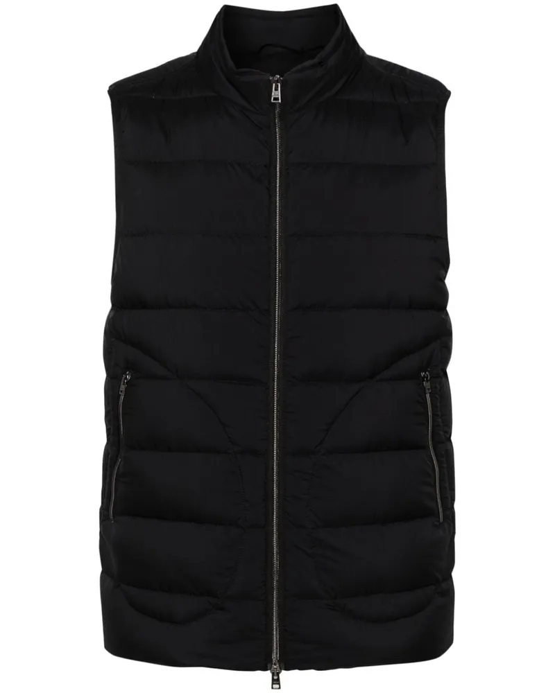 Herno Nylon Down Weste Black