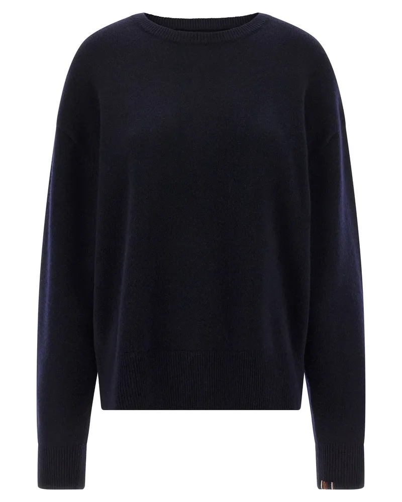 extreme cashmere Extremer Kaschmir 'N ° 431 Mike' Pullover Blue